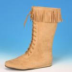 Native American Indian Front Lace Boot