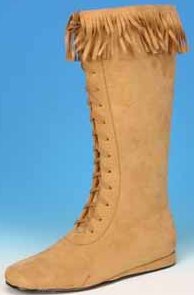 Men's Renaissance, Medieval or Native American Indian Mountain Man Front Lace Boot