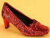Dorothy Shoes Red Sequin Wizard of Oz Adult
