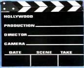 Giant Hollywood Clapboard