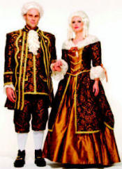 Colonial Man Costume Colonial Woman Costume