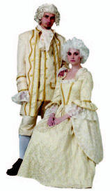Colonial Man Costume, Amadeus Costume, Louis 16th, Marie Antoinette Costume