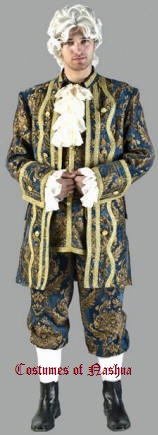 Colonial Man Costume Mozart Costume