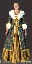 Colonial Woman Costume - Lady Mozart