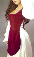German Medieval Gown Insert Costume