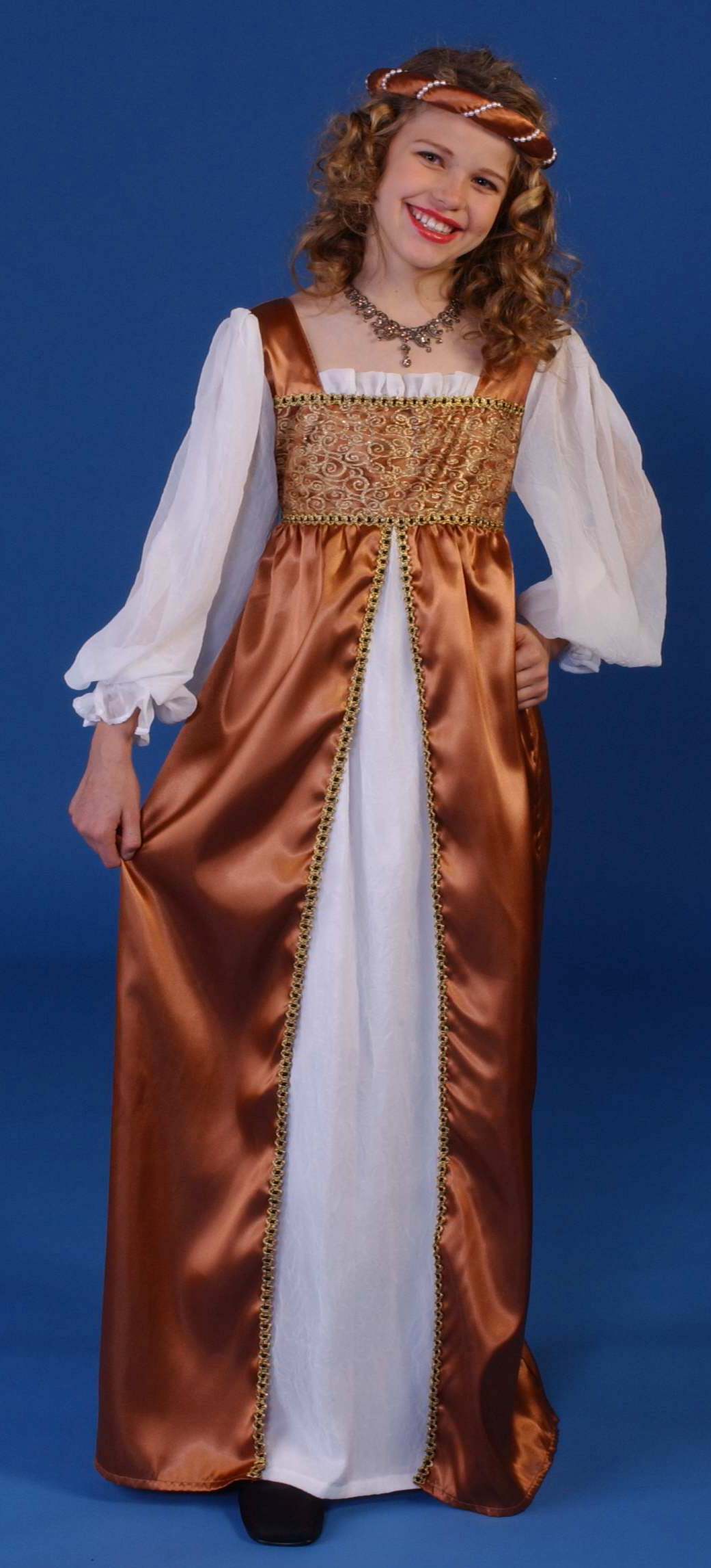 Child Golden Maiden Costume