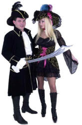 Lacey Pirate Lady Costume