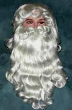 Santa Claus Beard and Wig Set