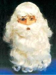 Santa Claus Wig & Beard Set Jumbo