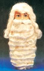 Santa Claus Beard and Wig Set