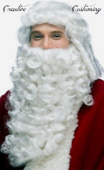 Santa Beard & Wig Set