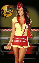 “Juicy Burger Babe” Costume
