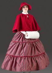 Charles Dickens Caroler Woman Costume