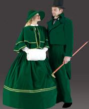 Charles Dickens Tailsuit Costume Charles Dickens Caroler Woman