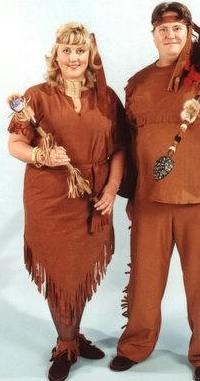 Native American Plus Size Indian Woman Costume