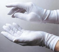 White Gloves - Stretch Glove