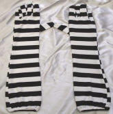 Ladies 20.5" Striped Glove