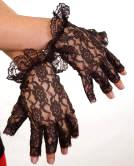 Black Lace Gloves