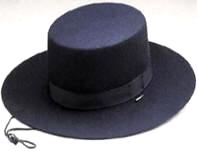 Zorro Hat Spanish Gaucho Hat Wool Felt