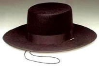 Zorro Spanish Gaucho Hat Permalux