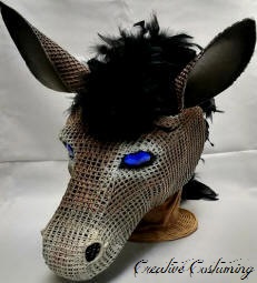Bottom's Donkey Head for Midsummer Night's Dream