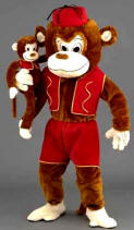 Monkey Mascot Costume