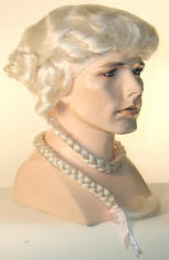 Colonial Wig Ichabod Crane Colonial Dandy Wig