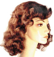 1940's Bette Davis Wig