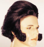 Elvis Wigs - Pompadour Wig 1950's Deluxe