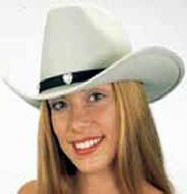 Wool Felt Crushable Western Cowboy Hat